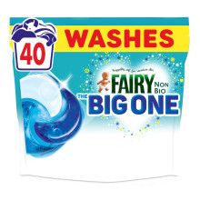 Fairy Non Bio The Big One PODS, Washing Liquid Laundry Detergent