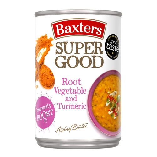 Baxters Super Good Root Vegetables & Turmeric Soup,