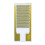 5Pcs Gold Electrode, Sensor, Heating Electrode, Comb Shaped Electrode, Forked Electrode, Substrate, Lead Out Pin 1