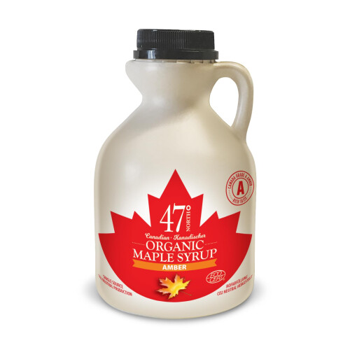 47 North Single Source Canadian Organic Maple Syrup, Grade A 500ml