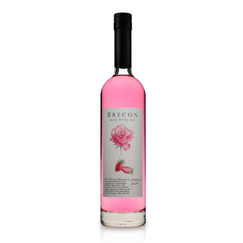 Brecon Rose Petal Gin, 70cl, 37.5% ABV, Award