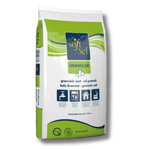 soft sel 25Kg Granular Dishwasher Salt | Suitable for Dishwashers &