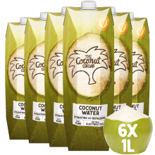 The Coconut Collab Coconut Water - No Added Sugar, 100% Pure, Single Origin, Ref