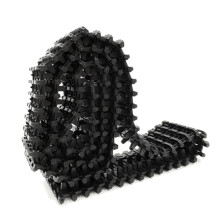 Plastic Baan voor Demping Robotic Car Model, Ketting voor Rupsvoertuig Clawler Track-Type Tankaccessoire DIY RC Speelgoed