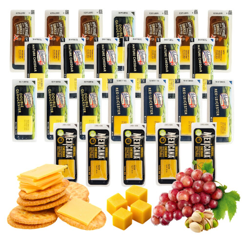 Assorted Mini Selection for Cheese Board - Pack of 25 Individually