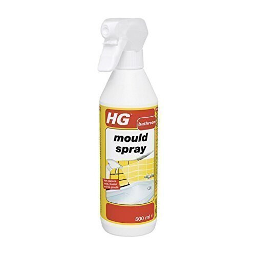 HG HG Mould Cleaner Spray Removes Mildew Algae From Bathroom Wall Tile