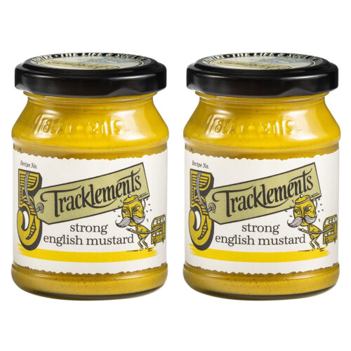 Tracklements Strong English Mustard, A Great Condiment for Gammon,