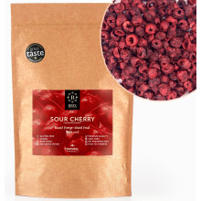 BRIX Freeze Dried Sour Cherries | 100% Natural Dried Whole Cherry 105g | Great Taste Award Dried Fruit | Non-GMO, Gluten Free, Vegan & Vitamins Retai