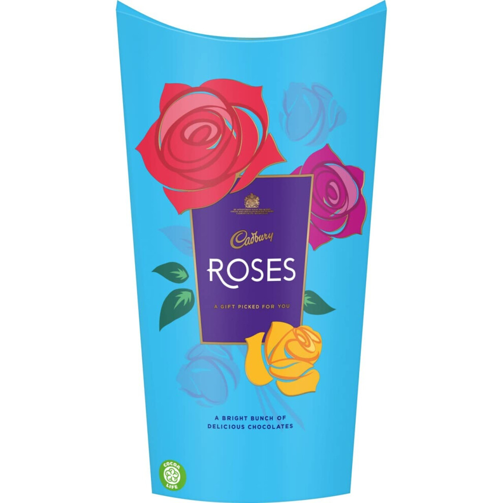 Cadbury Roses Chocolate Gift Carton Assorted Miniature Milk