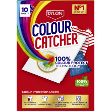 Colour Catcher Colour Protection Sheets (1 pack x 10 sheets), for Mixed Washes to Avoid Colour Run Accidents
