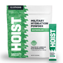 HOIST Polvere da Bere Elettrolitica - Reidratazione Rapida, Formula Militare - Anguria (12 Bustine Monodose)