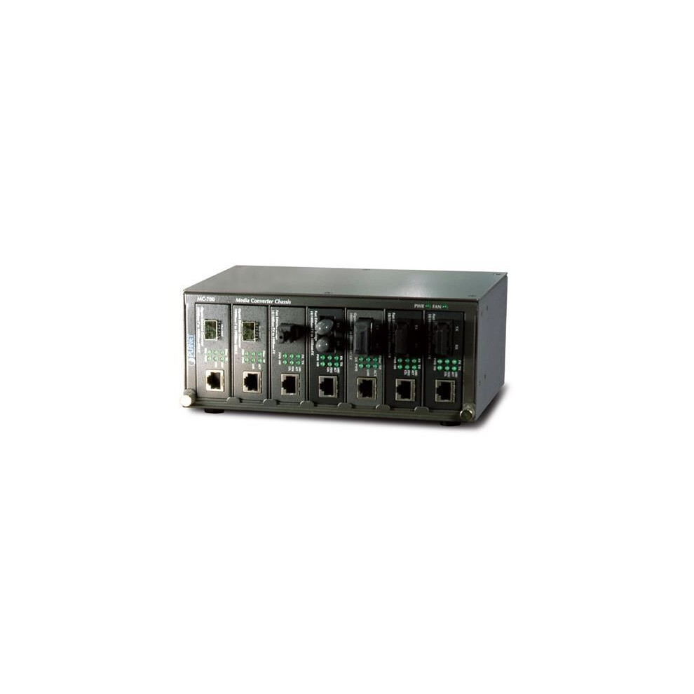 Planet 7-Slot Media Converter Chassis 4711213680373