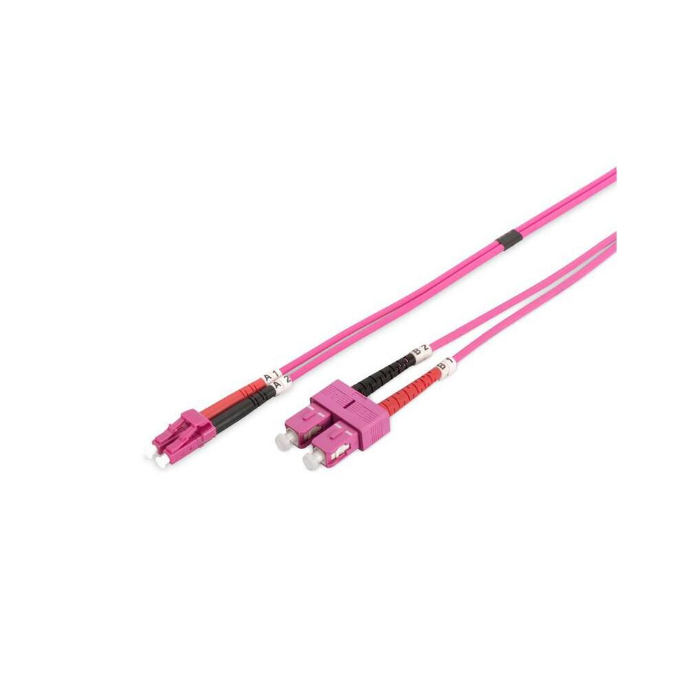 Lanview Sc-Lc Multimode Fibre Cable Duplex 2M Om4 Lszh 5704174320333