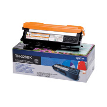 Brother The Brother TN-328BK Black Toner Cartridge. Prints 6000 pages.