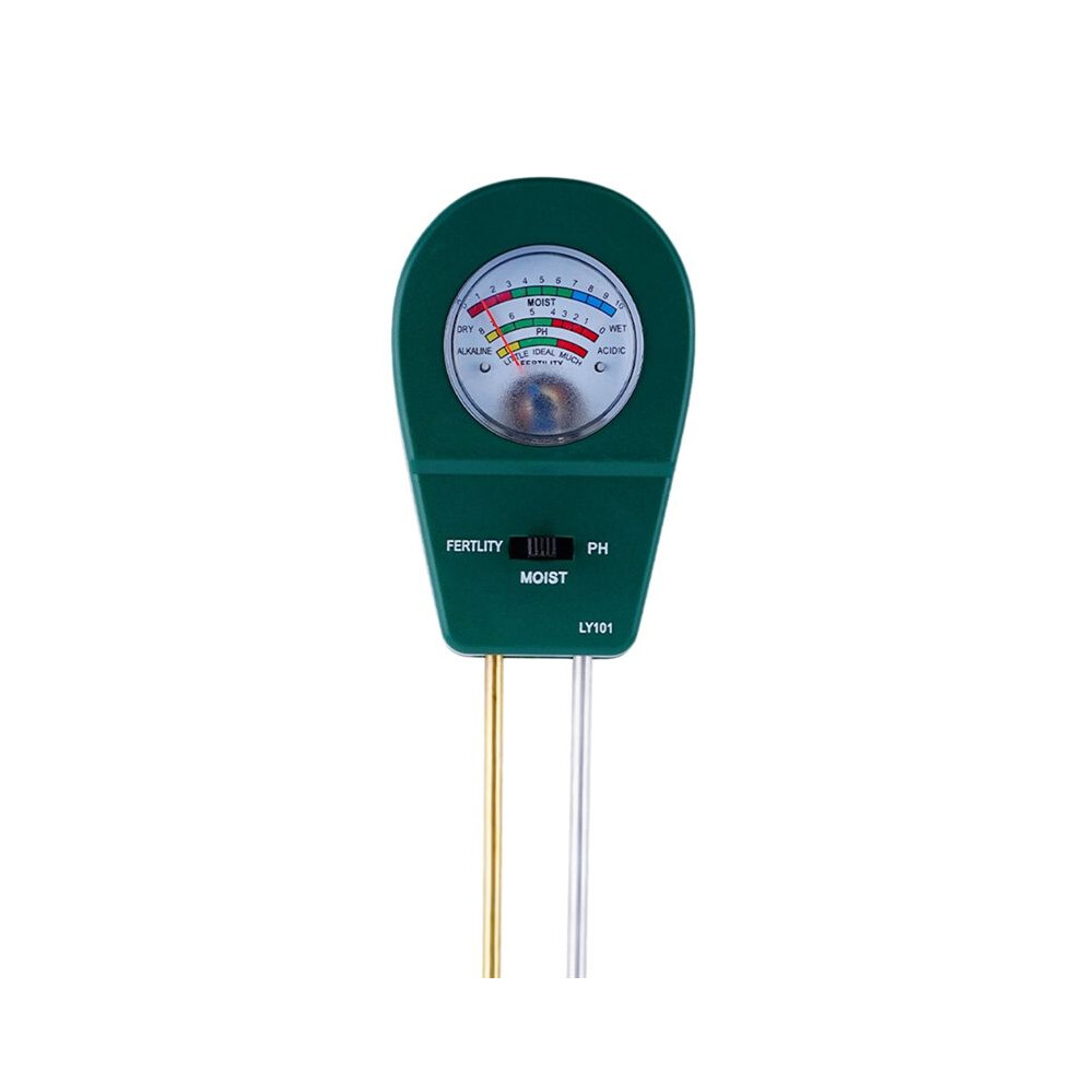 Soil Tester Soil Moisture Meter Soil Ph Tester Test Soil Fertility Suitable For Garden Lawn Care Greenhouse Plants Green 4713199106854