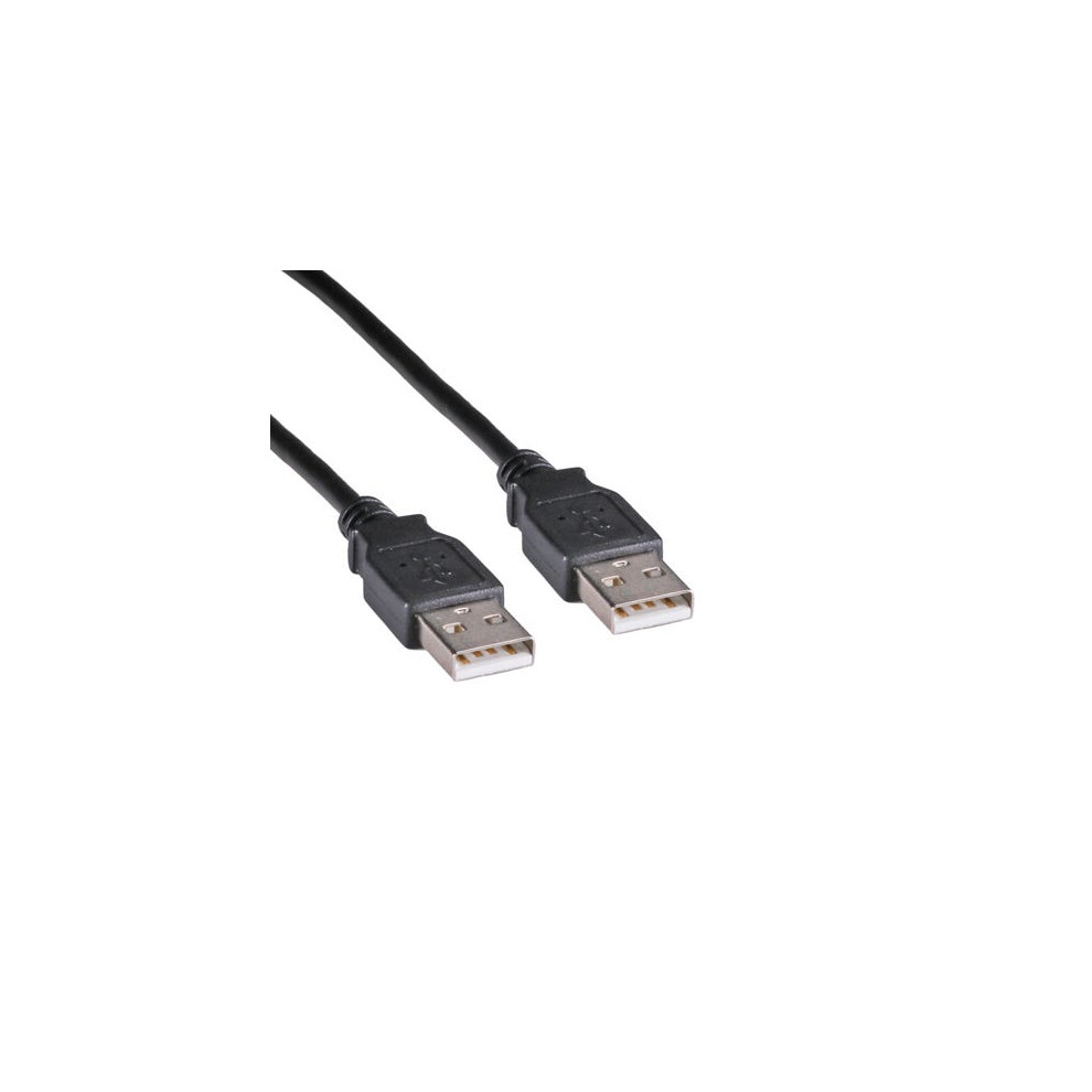 Cablenet 1M Usb 2.0 Type A Male - Usb 2.0 Type A Male Pvc Cable Black 5056750337731
