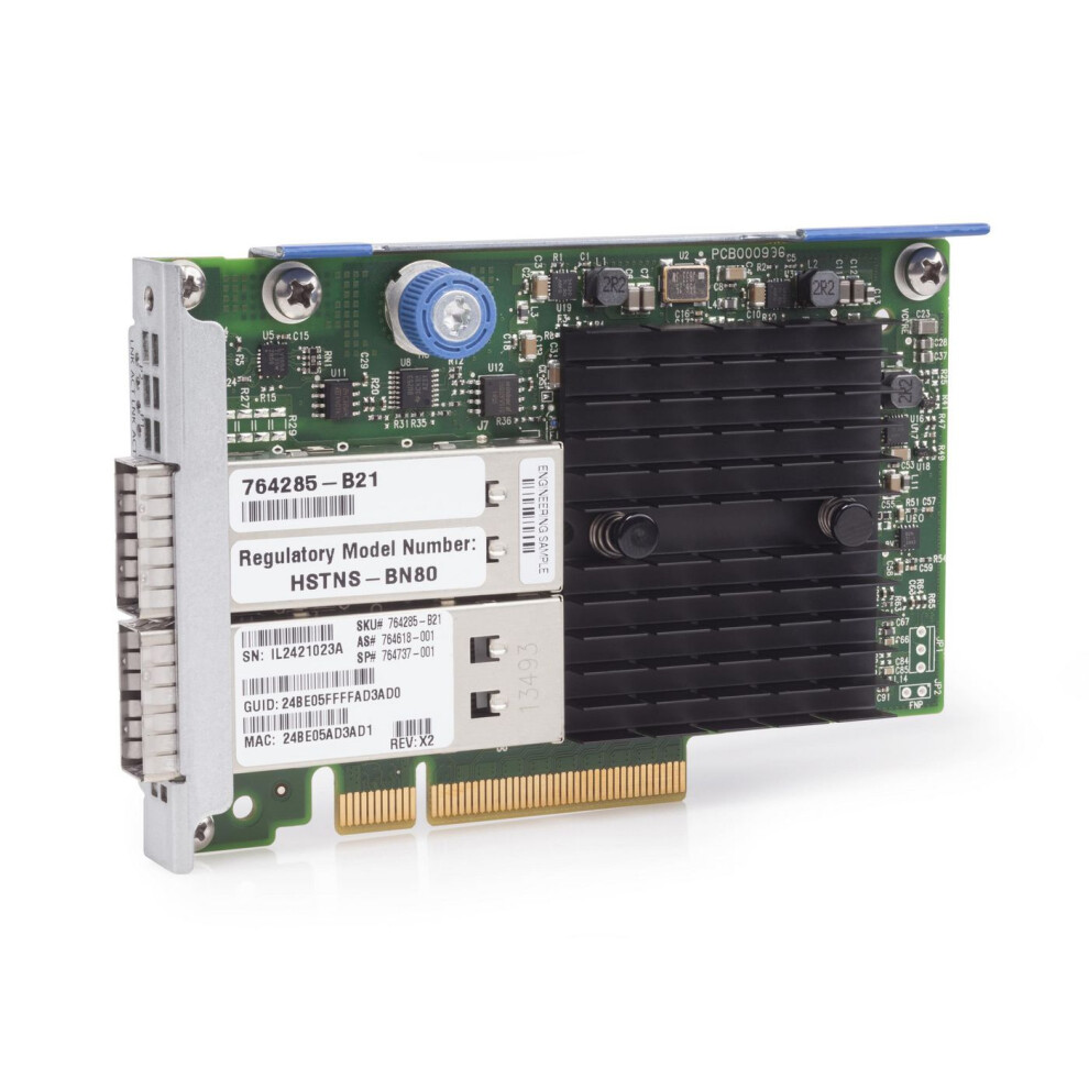 Hewlett Packard Enterprise Infiniband Fdr/Ethernet 10Gb/40Gb 2-Port 544+Flr-Qsfp Adapter 5706998860163