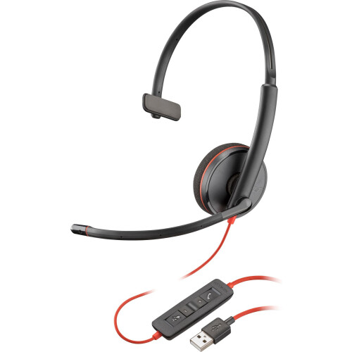 HP HP Blackwire 3210 Monaural USB-A Headset (Bulk)