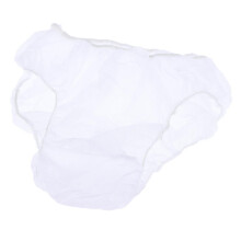 100pcs Nonwoven Underwear Panties Handy Briefs for Travel Hotel Spa White