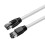 MicroConnect CAT8.1 S/FTP 10m White LSZH Shielded Network Cable AWG 24 1