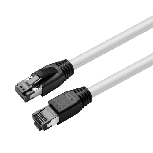 MicroConnect CAT8.1 S/FTP 10m White LSZH Shielded Network Cable AWG 24