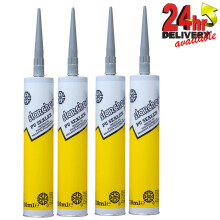 Starchem Grey PU Sealer Adhesive Sealant Seam Badge Bonding Trim Glue Tiger X 4
