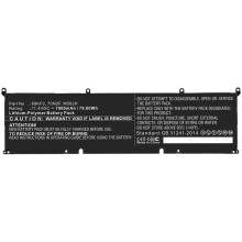 CoreParts Laptop Battery 69Wh Li-Pol 11.55V 6000mAh Black