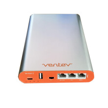 Ventev VenVolt 2 Site Survey Battery Pack Lithium Polymer 26400mAh 98Wh USB Type A USB Type C RJ-45