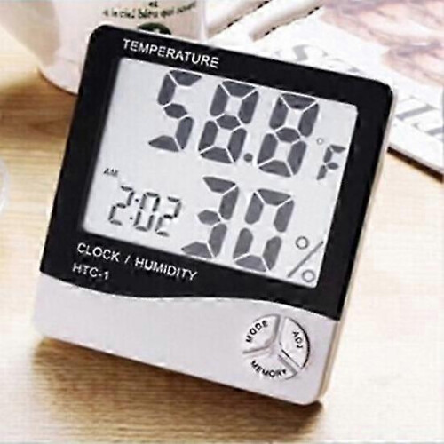 Outdoor Indoor Digital Display Electronic Temperature Humidity Thermometer Meter 2