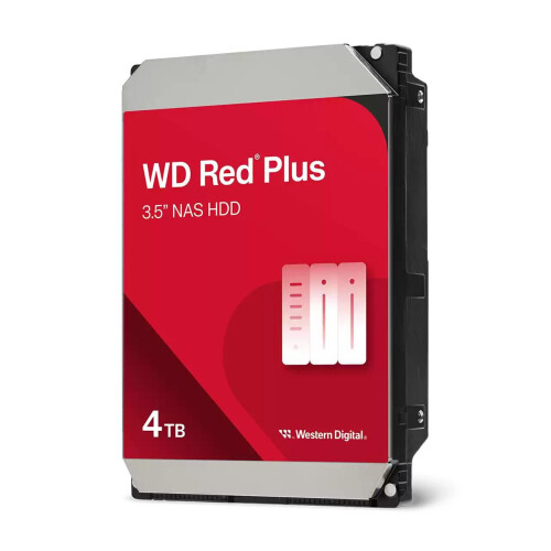 Western Digital Western Digital Red Plus Internal NAS HDD 3.5" - 4TB
