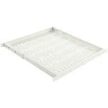 Lanview by Logon D=470mm FIXED SHELF ADJUSTABLE SIDE ARM WHITE