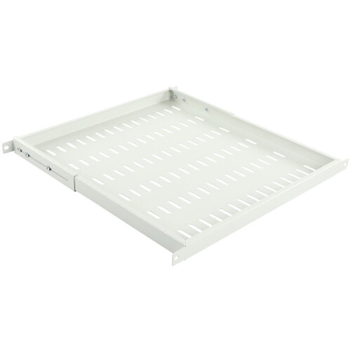 Lanview by Logon D=470mm FIXED SHELF ADJUSTABLE SIDE ARM WHITE
