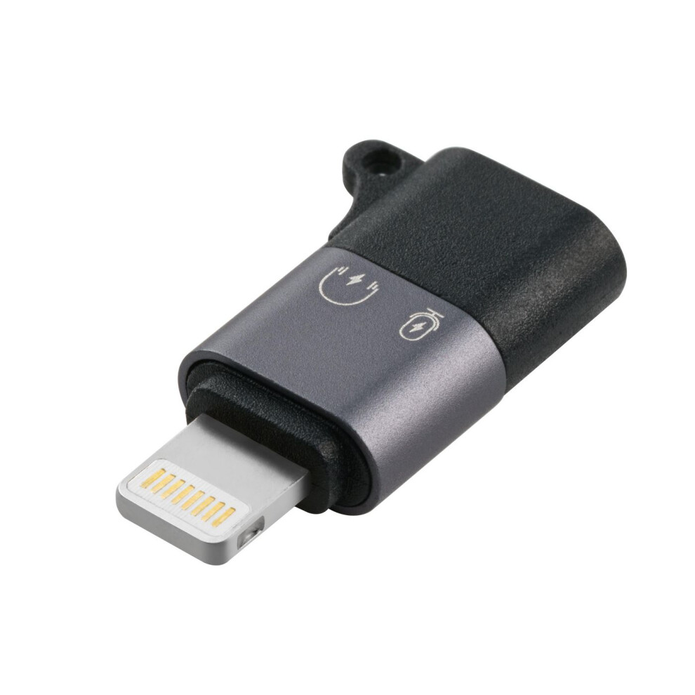Microconnect Lightning Male To Usb-C Female Adapter Silver 5715063082195