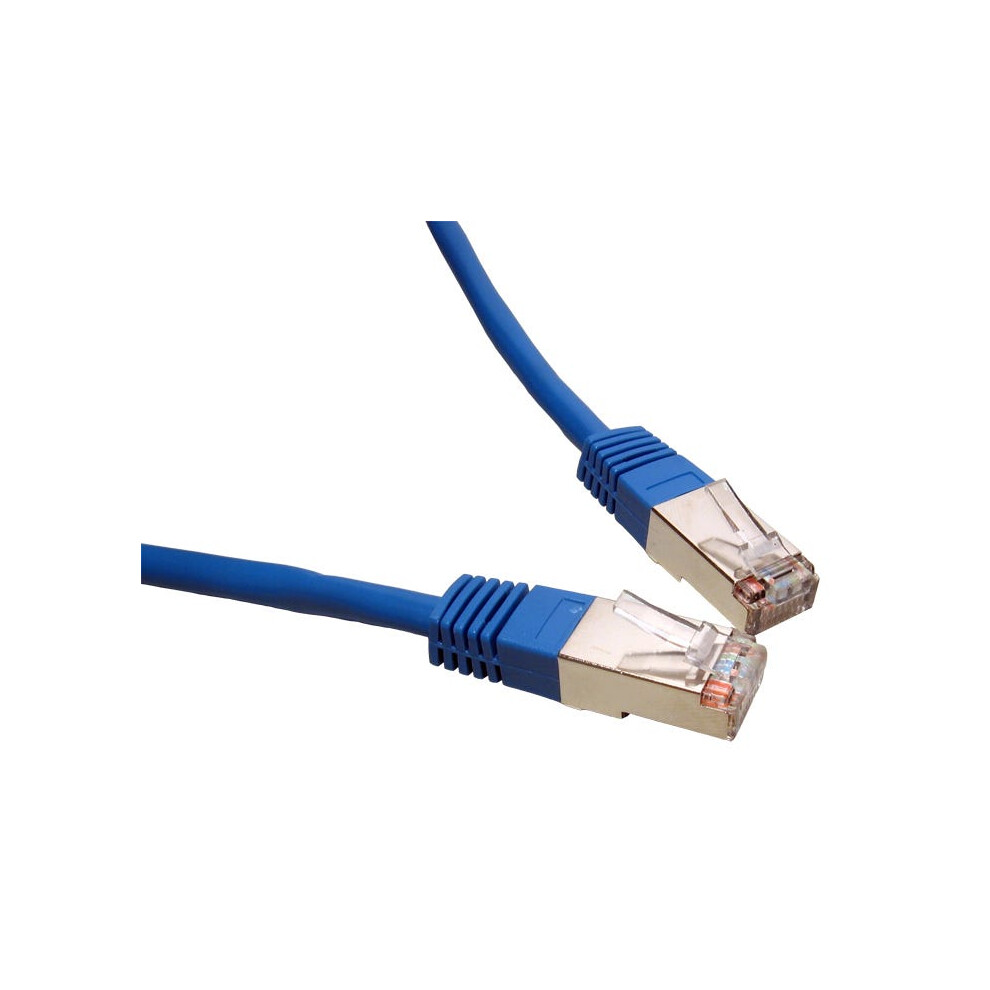 Cms Cables 10M Cat5e Shielded Patch Cable - Blue 5055781212437