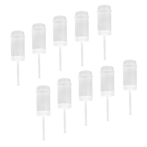 10 Pcs PP Clear Cake Bucket Shooters Push Pop Cake Display Container DIY Lot