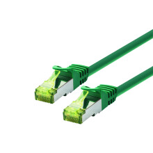 LOGON PROFESSIONAL PATCH CABLE SFTP/AWG26/LSOH 15M - CAT6A 500Mhz - GREEN