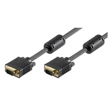 MicroConnect Full HD VGA Monitor Cable with Ferrite Cores 5m