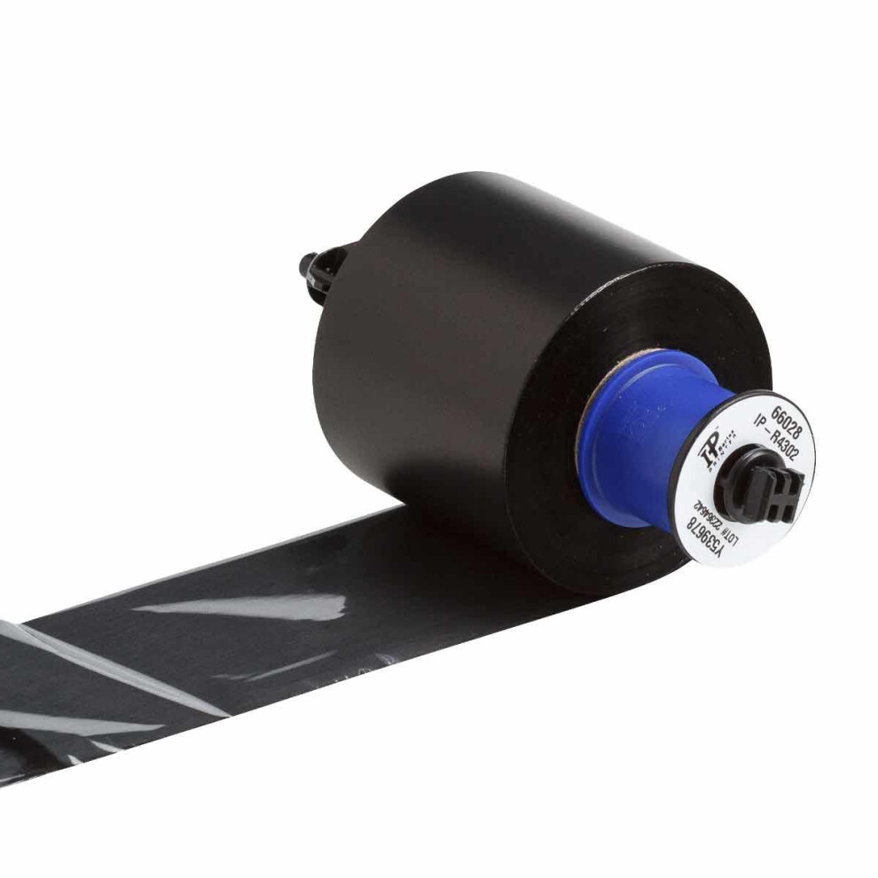 Brady 4300 Series Thermal Transfer Printer Ribbon For I5100 And Ip Series Printers. 60 Mm X 300 M Black 662820660286
