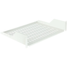 Lanview by Logon 2U 19" D=350mm RACK MOUNT SHELF WHITE