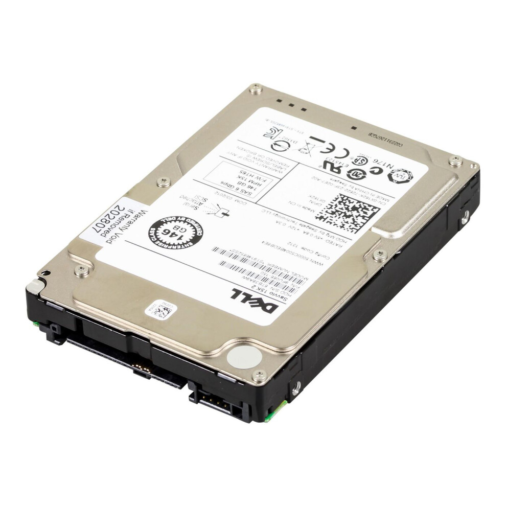 Dell Hdd 146Gb 512B Sas 15K Rpm 2.5 Inch 64Mb Seagate Yellowjacket