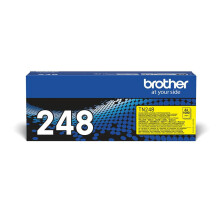 Brother The Brother TN-248Y Yellow Toner. Prints up to 1000 pages.