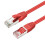MicroConnect CAT6A S/FTP Network Cable 1m Red 1