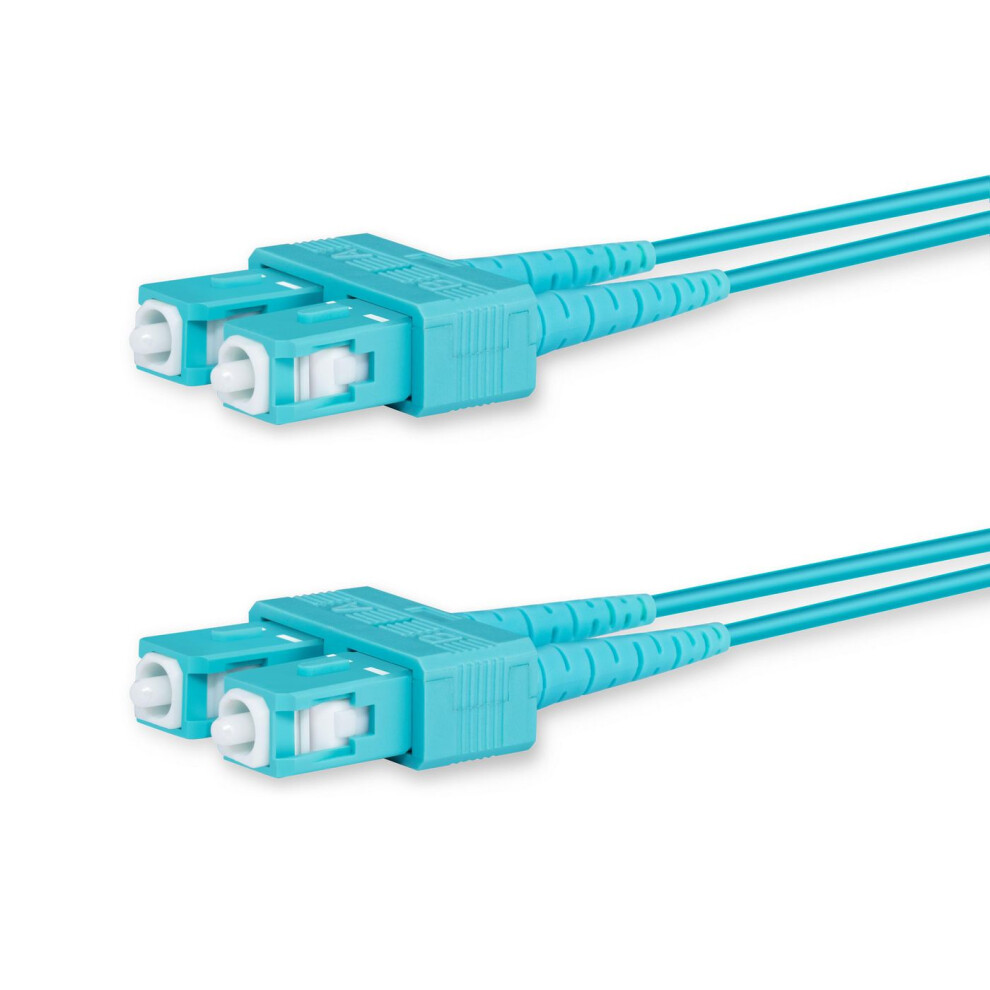 Lanview Sc-Sc Multimode Fibre Cable Duplex 10M Om3 50/125 Lszh 5704174320043