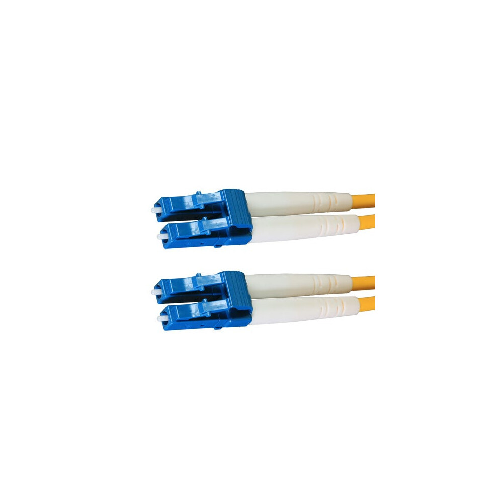 Cablenet 20M Os2 9/125 Lc Upc - Lc Upc Duplex Lsoh Fibre Patch Lead Yellow 5056750317665