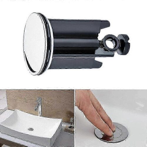 Drain plug for bathroom sink, 40 mm universal rubber stopper 1