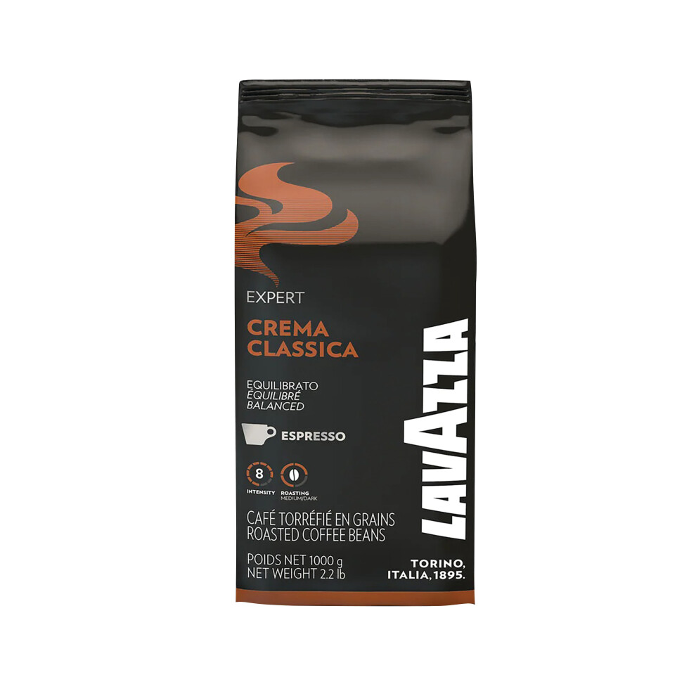 Lavazza Crema Classica Espresso Coffee Beans Premium 1kg Bag Fresh Roast - Image 8