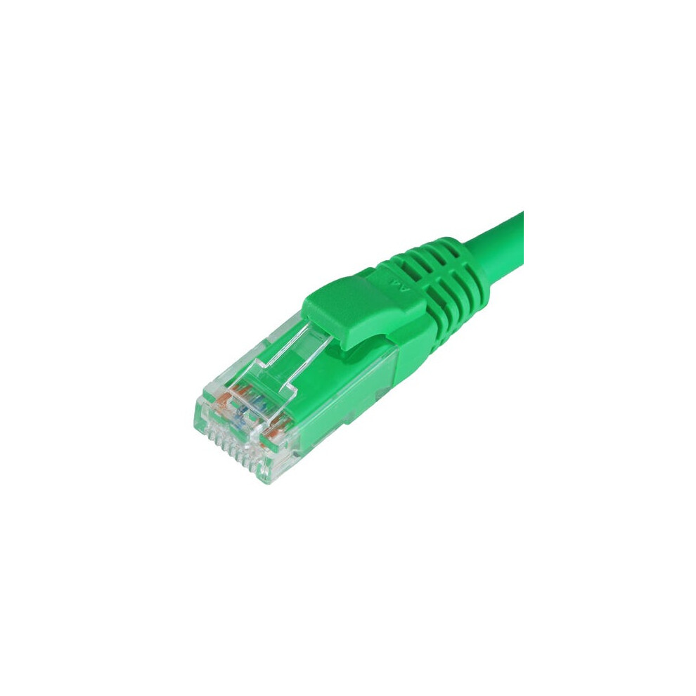 Cablenet 10M Cat5e Rj45 U/Utp Lsoh 26Awg Snagless Booted Patch Lead Green 5056750326216
