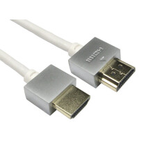 CDL 2m Super Slim HDMI cable White
