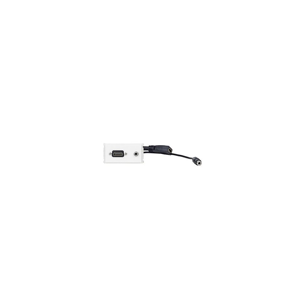 Vivolink Outlet Panel Hdmi + 3.5Mm White 5712505267479