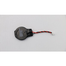 Lenovo CR2032 lithium CMOS battery for Lenovo systems maintains clock and settings standard dimensions compatible with ThinkSystem SE350.